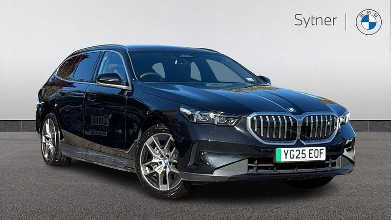 Black Used 2025 BMW i5 Sport Line Sedan | £48,500 (Good price) - Image 1/4
