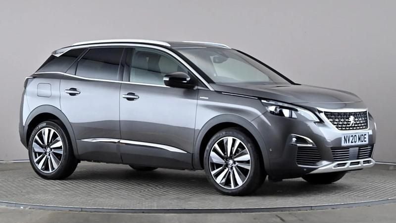 Grey Used 2020 Peugeot 3008 Premium Hatchback | £16,198 (Good price) - Image 1/4