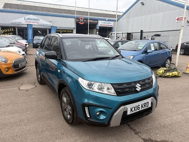 Used Suzuki Vitara SZ-T 120 HP (88 kW) 2016 Turquoise/black SUV