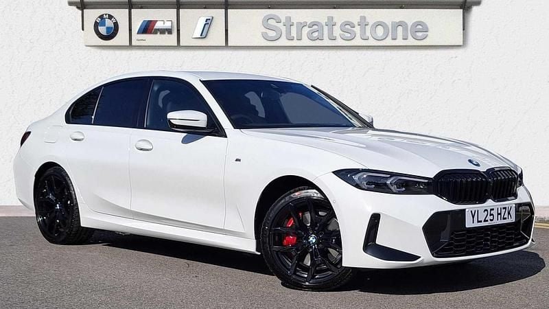 White Used 2025 BMW 330e M Sport | £40,950 (Fair price) - Image 1/3