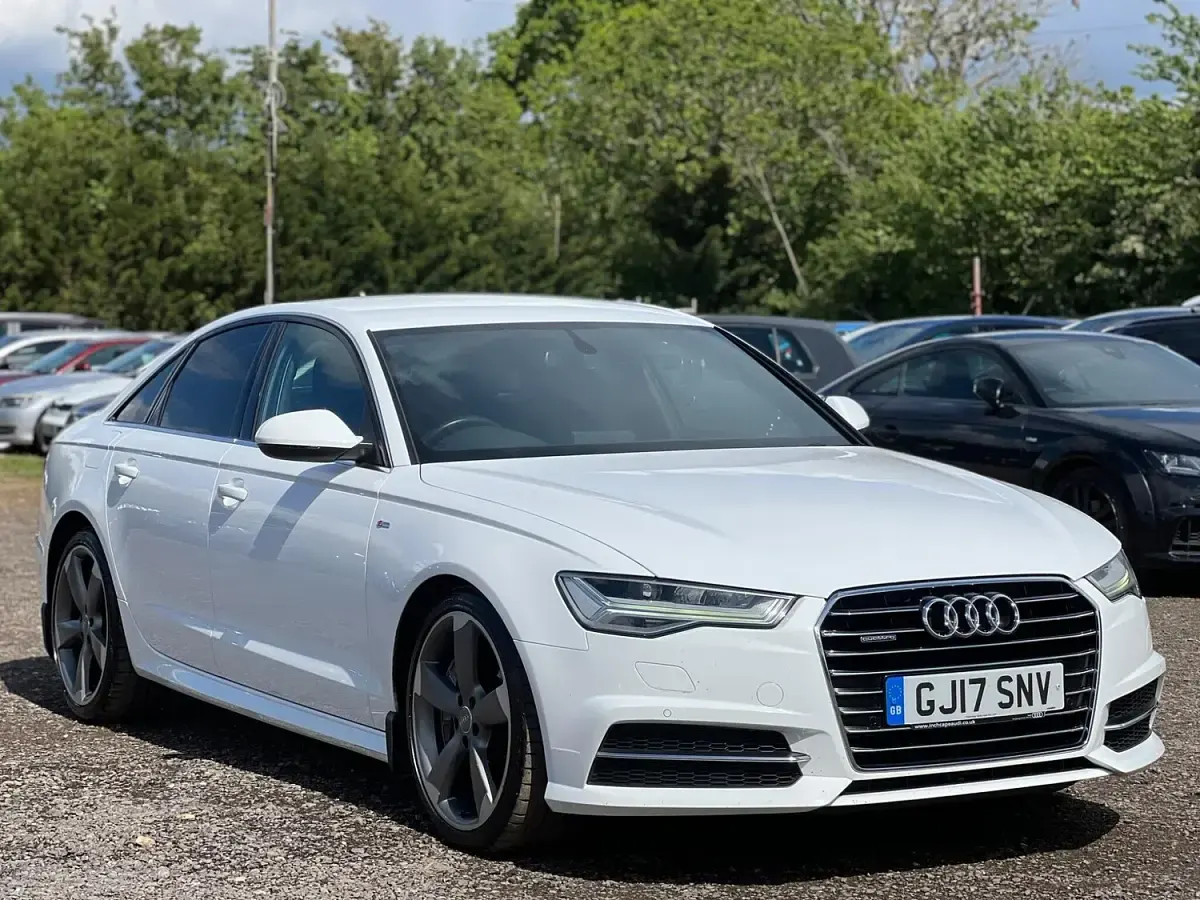 Used Audi A6 S-Line 2017 White Sedan