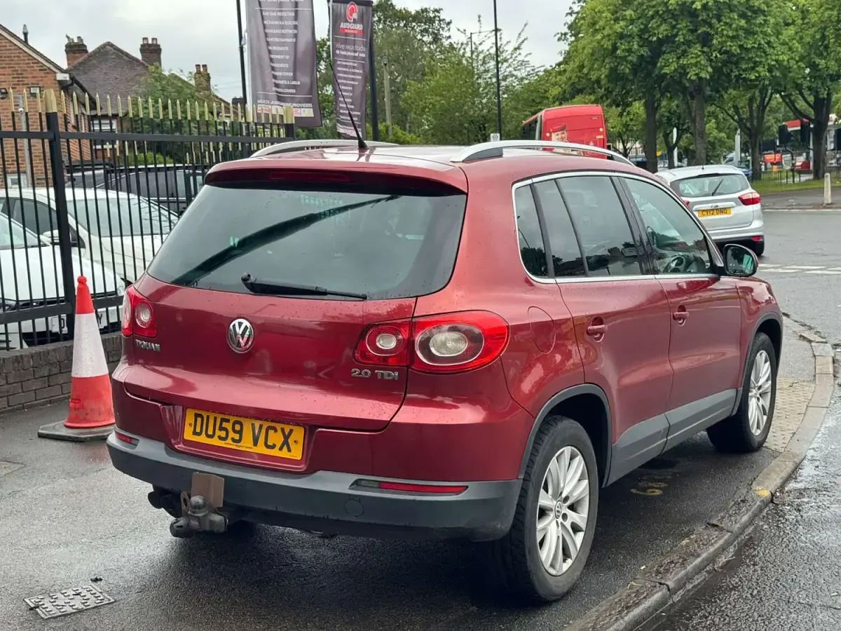 Used VW Tiguan SE 2009 Red SUV