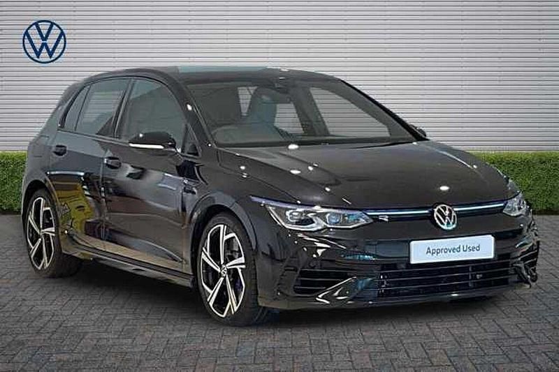 Used VW Golf VIII R 320 HP (235 kW) 2021 Black Hatchback
