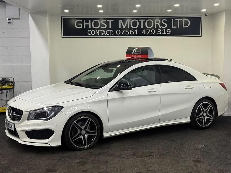 White Used 2014 Mercedes CLA220 AMG Sedan | £9,995 (Fair price) - Image 1/4