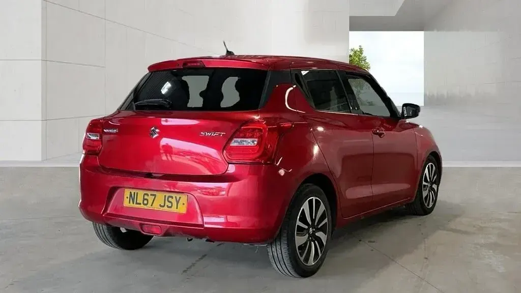 Used Suzuki Swift SZ5 111 HP (81 kW) 2017 Red Hatchback