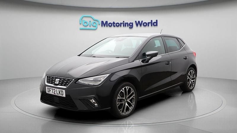 Used Seat Ibiza XCELLENCE 110 HP (80 kW) 2023 Black Hatchback