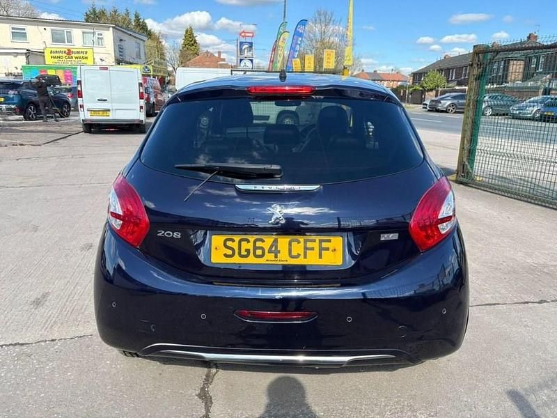Used Peugeot 208 S 115 HP (84 kW) 2014 Blue Hatchback