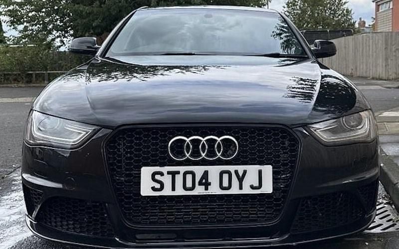 Used Audi A4 Black Edition 177 HP (130 kW) 2014 Black Sedan