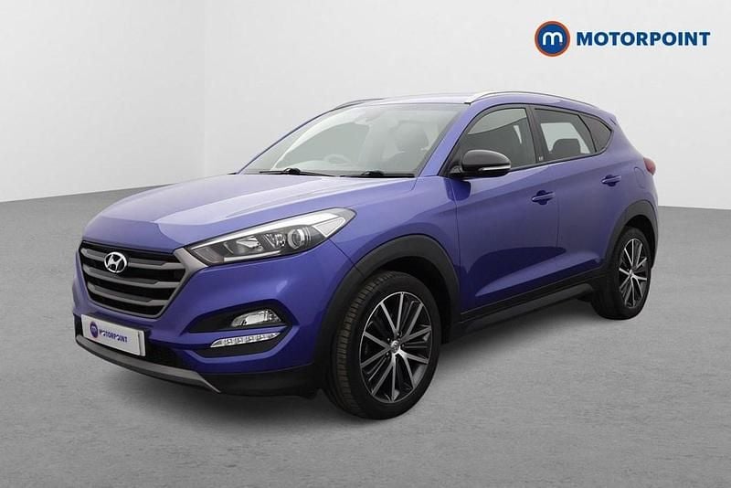 Used Hyundai Tucson GO! 177 HP (130 kW) 2018 Blue SUV