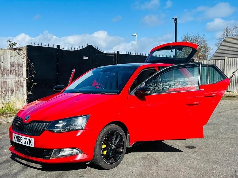 Used Skoda Fabia Monte Carlo 2016 Red Hatchback