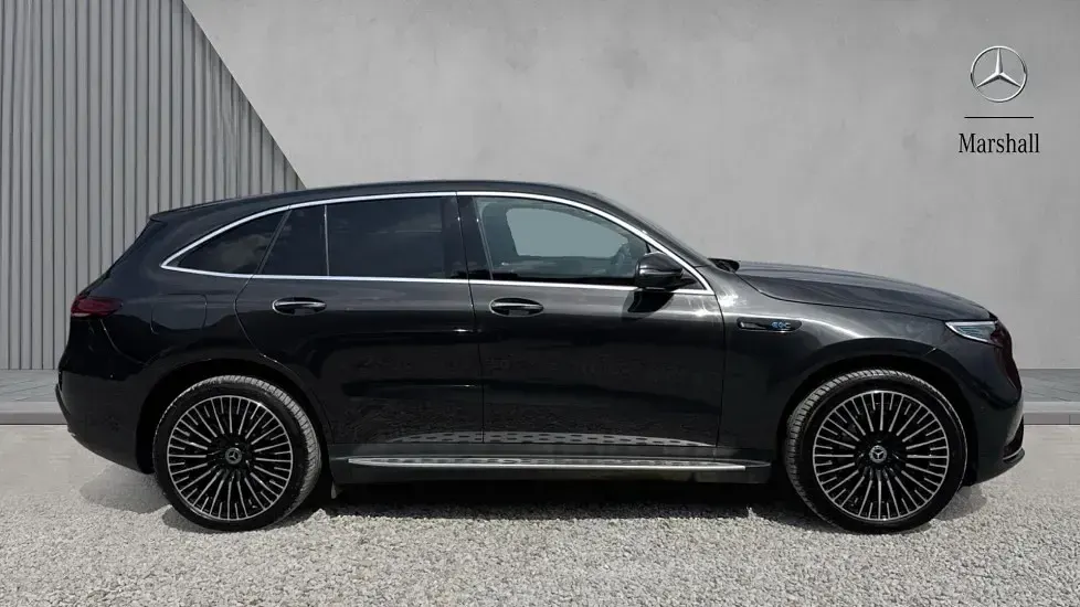 Used Mercedes EQC400 AMG Line Premium 300 kW (408 HP) 2023 Metallic paint graphite grey SUV