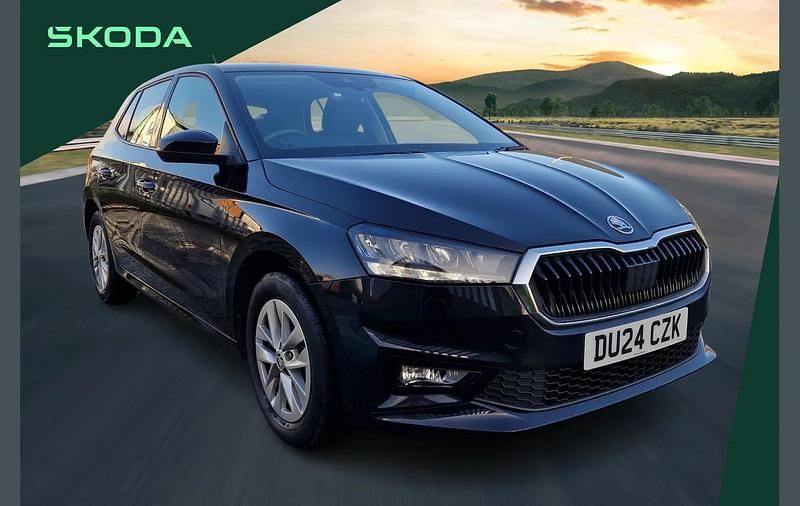 Black Used 2024 Skoda Fabia Comfort Hatchback | £12,310 (Good price) - Image 1/4