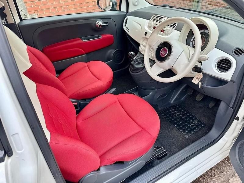 Used Fiat 500 Pop 69 HP (50 kW) 2012 White Hatchback