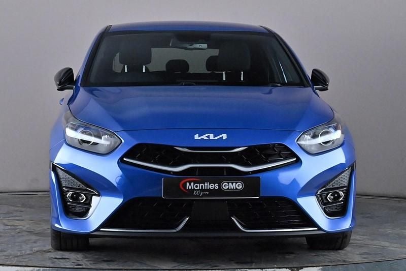 Used Kia Ceed GT GT-Line 158 HP (116 kW) 2022 Blue Hatchback