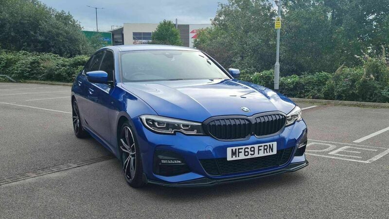 Blue Used 2019 BMW 330 M Sport Sedan | £22,990 (Fair price) - Image 1/4