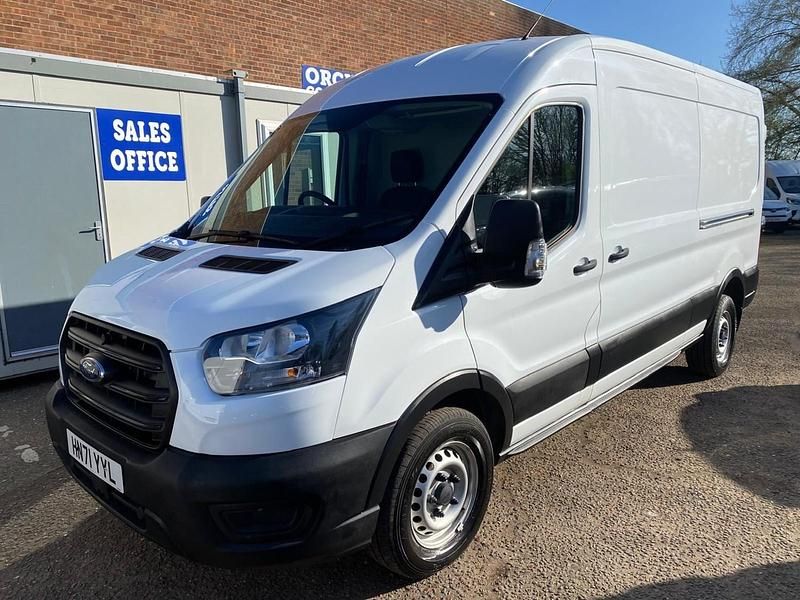 Used Ford Transit 130 HP (95 kW) 2021 White Van