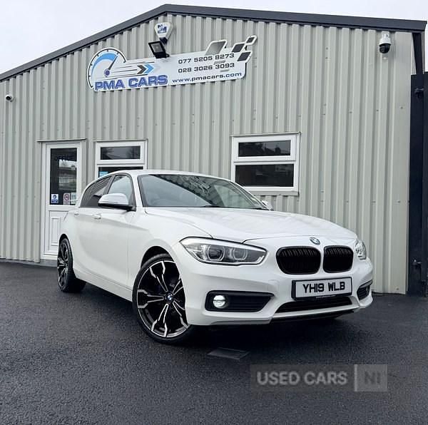 Used BMW 116 115 HP (84 kW) 2019 White Hatchback