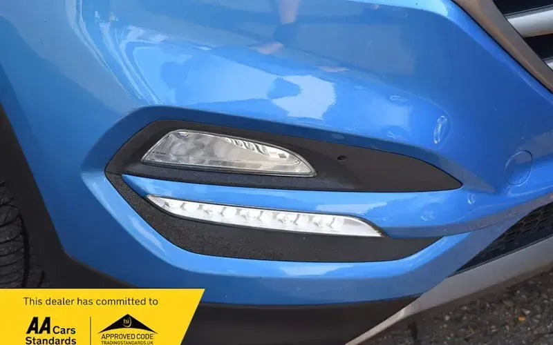 Used Hyundai Tucson SE 116 HP (85 kW) 2016 Blue SUV