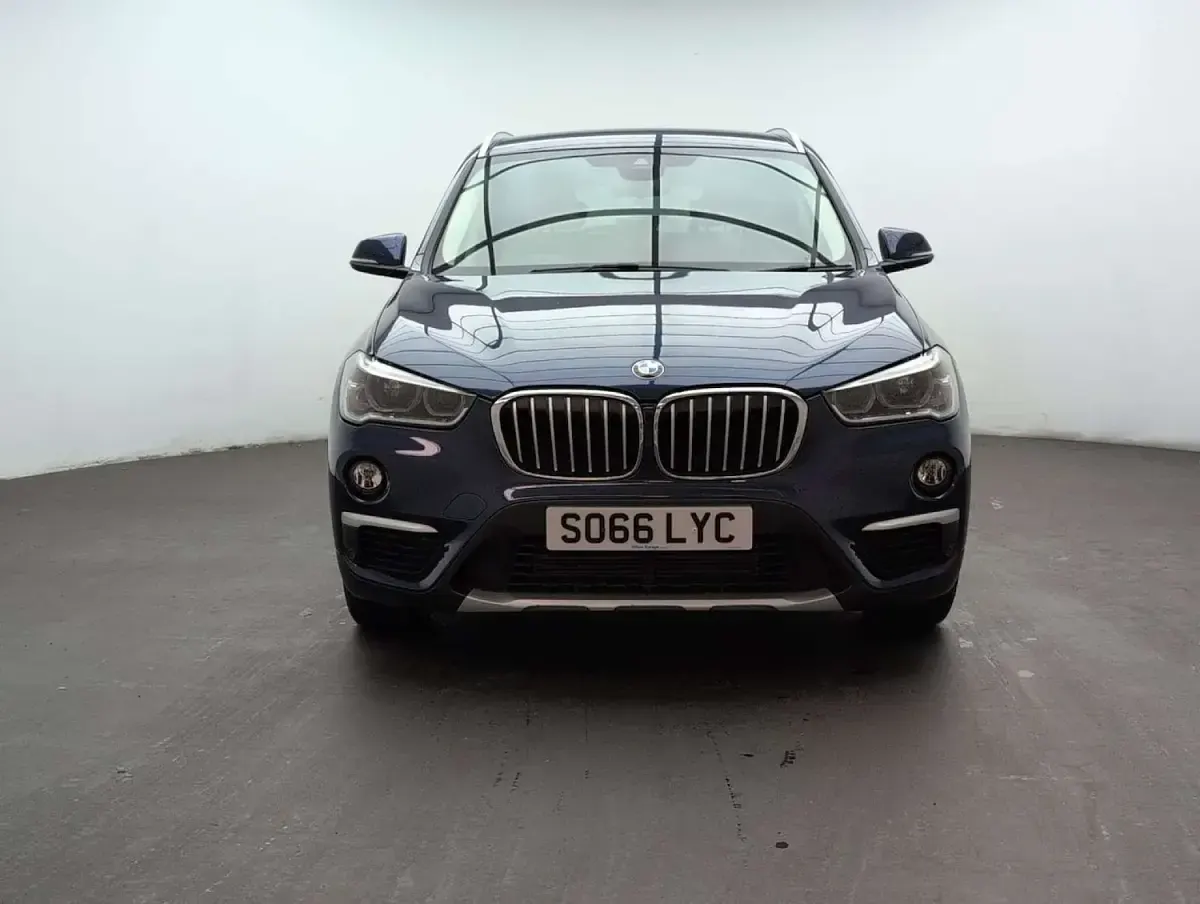 Used BMW X1 xLine 192 HP (141 kW) 2017 Blue SUV