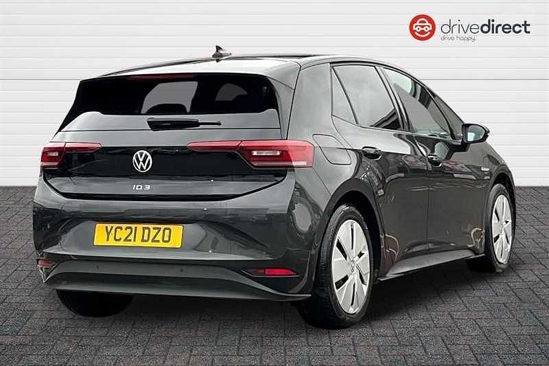 Used VW ID.3 Pro Performance 150 kW (204 HP) 2021 Grey Hatchback