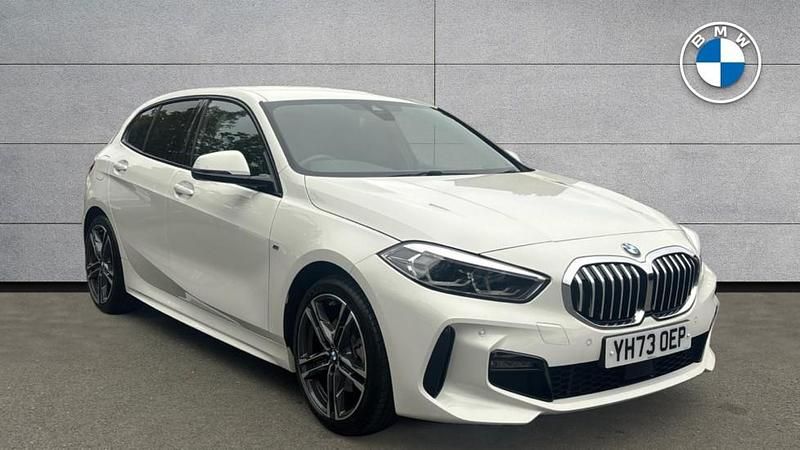 White Used 2023 BMW 118 M Sport Hatchback | £22,988 (Fair price) - Image 1/4