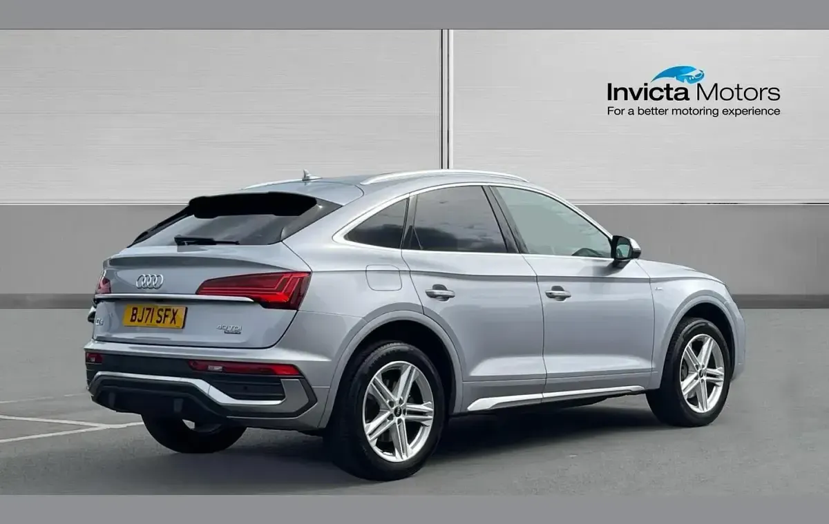 Used Audi Q5 S-Line 204 HP (150 kW) 2021 Silver SUV