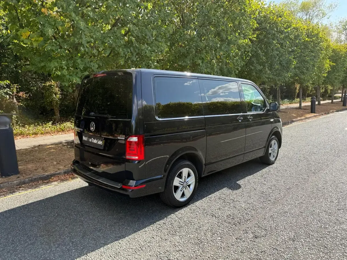Used VW T6 SE 150 HP (110 kW) 2016 Black Van
