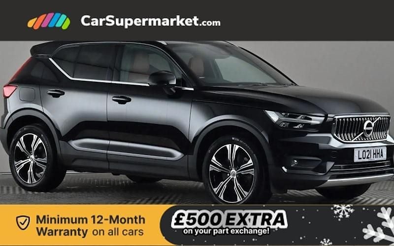 Black Used 2021 Volvo XC40 Inscription SUV | £21,697 (Good price) - Image 1/3