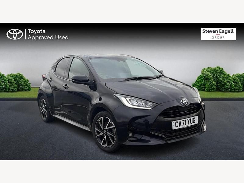 Black Used 2021 Toyota Yaris Hybrid Sport Hatchback | £16,071 (Fair price) - Image 1/3