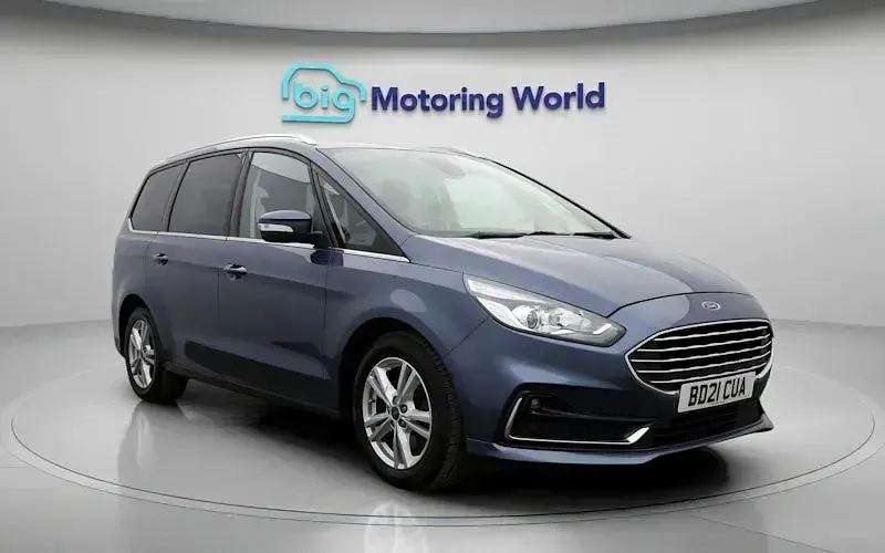 Used Ford Galaxy Titanium 150 HP (110 kW) 2021 Blue MPV