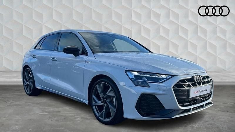 Used Audi A3 Sportback Black Edition 2025 Glacier white Hatchback