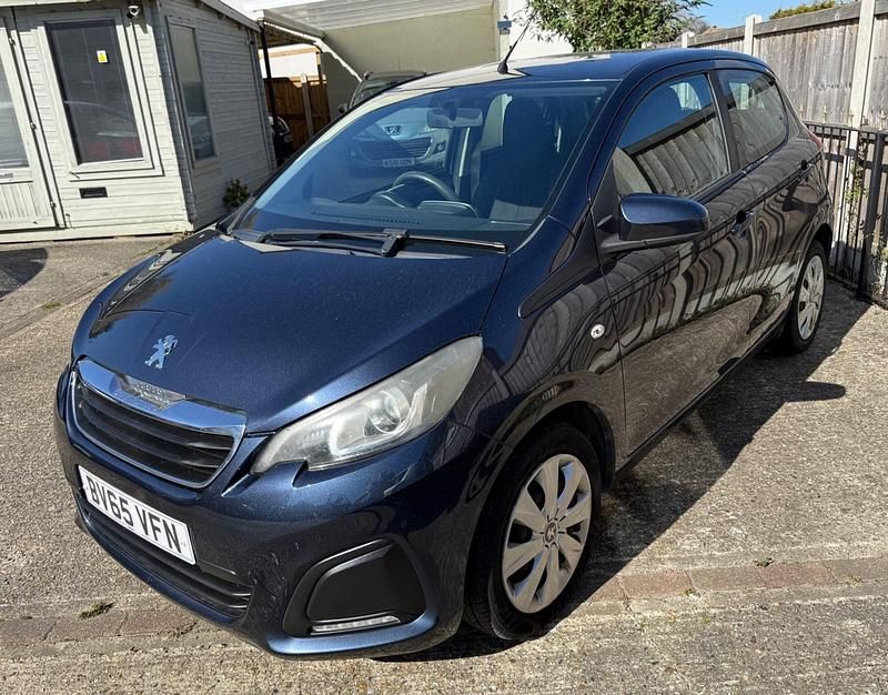Used Peugeot 108 Active 68 HP (50 kW) 2015 Blue Hatchback