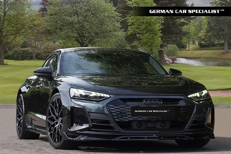 Mythos black Used 2023 Audi e-tron GT quattro Comfort Sedan | £47,990 - Image 1/4