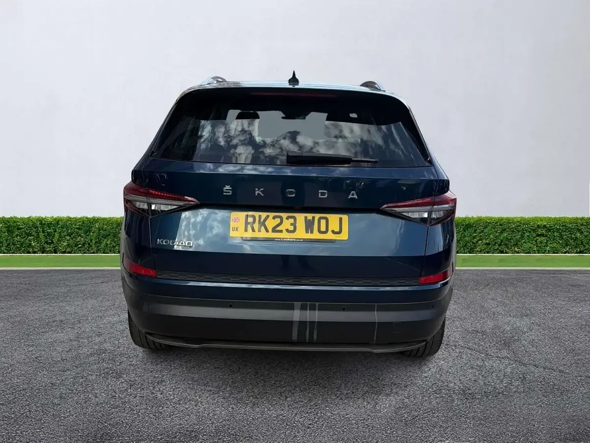 Used Skoda Kodiaq SE L Executive 150 HP (110 kW) 2023 Blue SUV