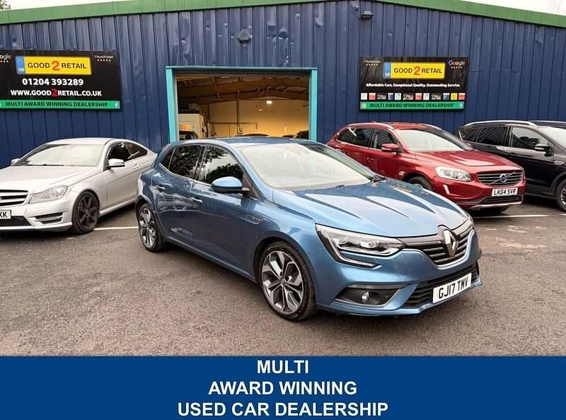 Blue Used 2017 Renault Mégane IV Signature Hatchback | £5,695 (Fair price) - Image 1/3