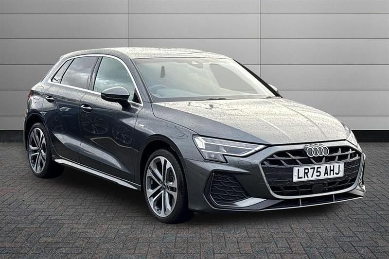 Daytona grey Used 2025 Audi A3 e-tron S-Line Hatchback | £28,395 (Super price) - Image 1/3