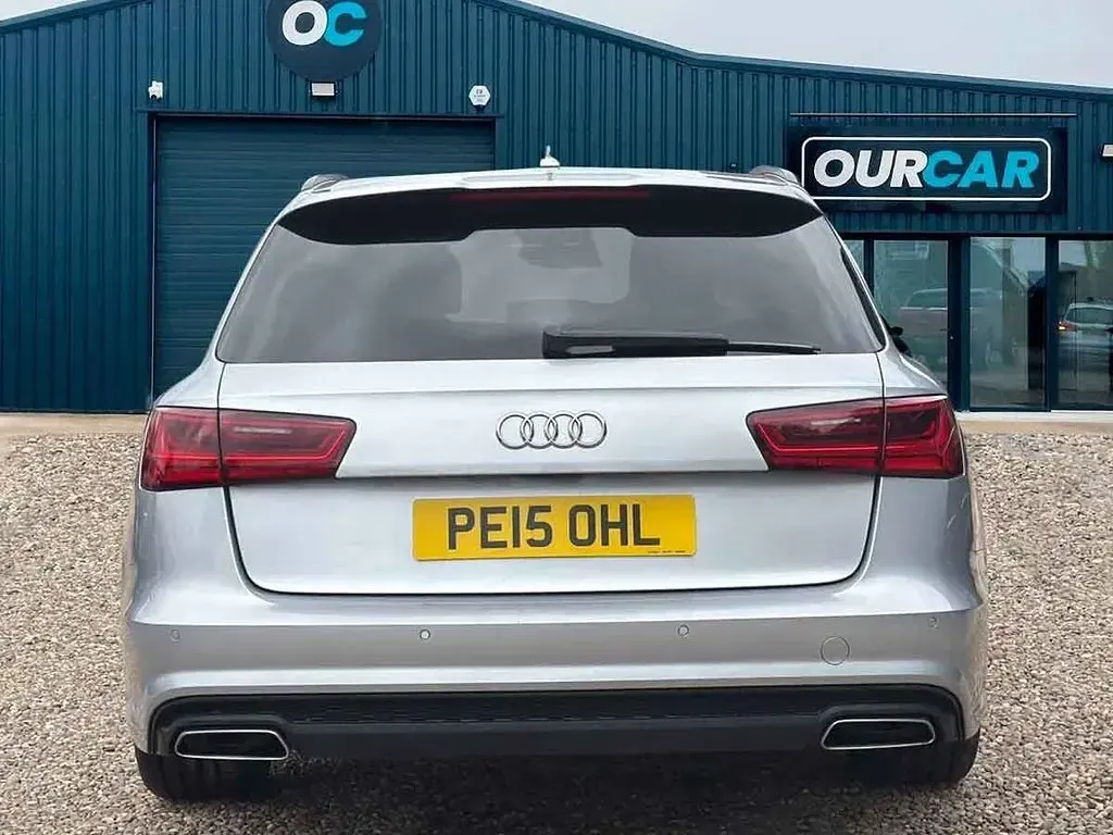 Używany Audi A6 Black Edition 190 KM (139 kW) 2015 Srebrny Kombi