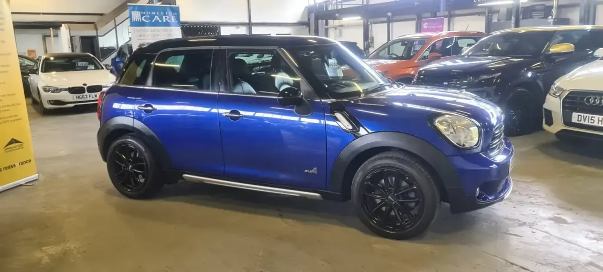 Używany Mini Cooper D 2014 Niebieski Hatchback