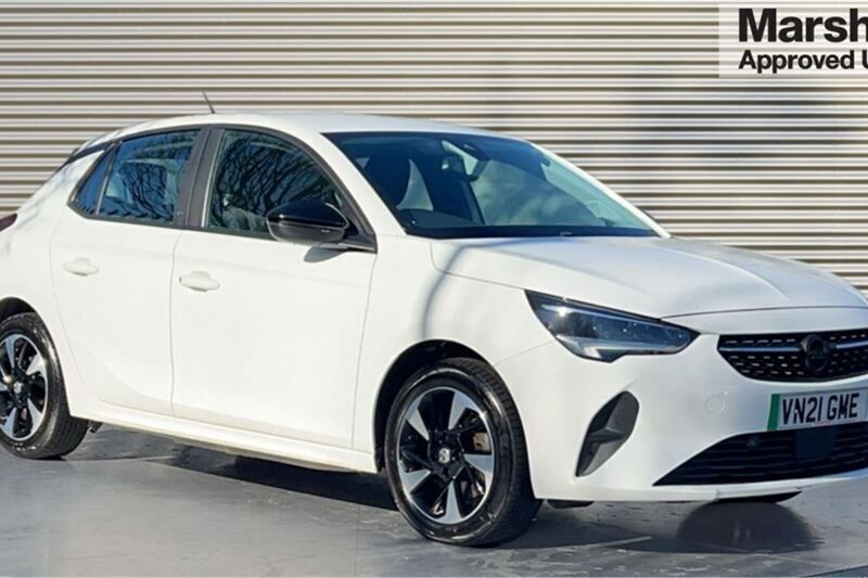 White Used 2021 Vauxhall Corsa-e Hatchback | £8,799 - Image 1/4