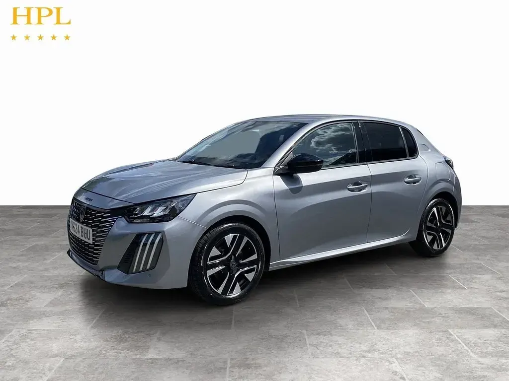 Used Peugeot 208 Allure 100 HP (73 kW) 2024 Grey Hatchback