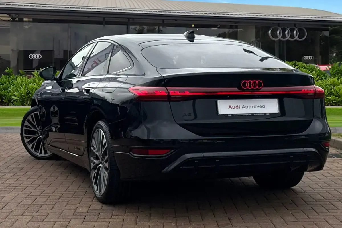 Ny Audi A6 e-tron Performance 280 kW (381 HK) 2025 Svart Halvkombi