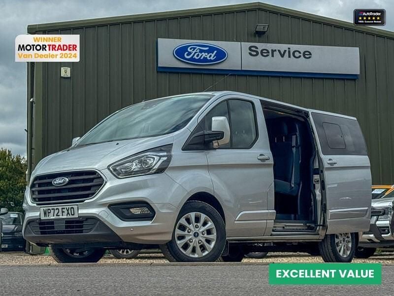 Used Ford Transit Custom Limited 170 HP (125 kW) 2022 Silver Van