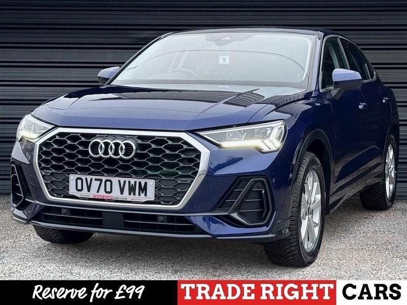 Blue Used 2020 Audi Q3 Sport SUV | £19,990 (Fair price) - Image 1/4