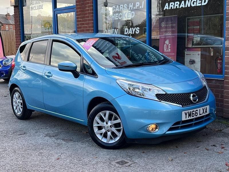 Blue Used 2017 Nissan Note Acenta MPV | £6,495 (Fair price) - Image 1/4