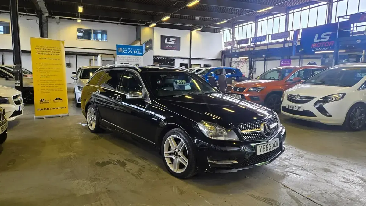 Used Mercedes C220 Sport Edition 2014 Black Estate