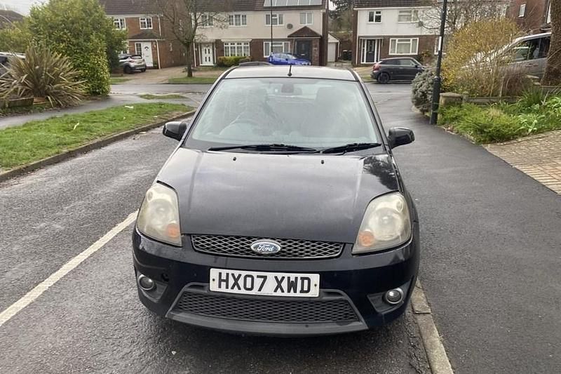 Used Ford Fiesta Ghia 2007 Black Hatchback