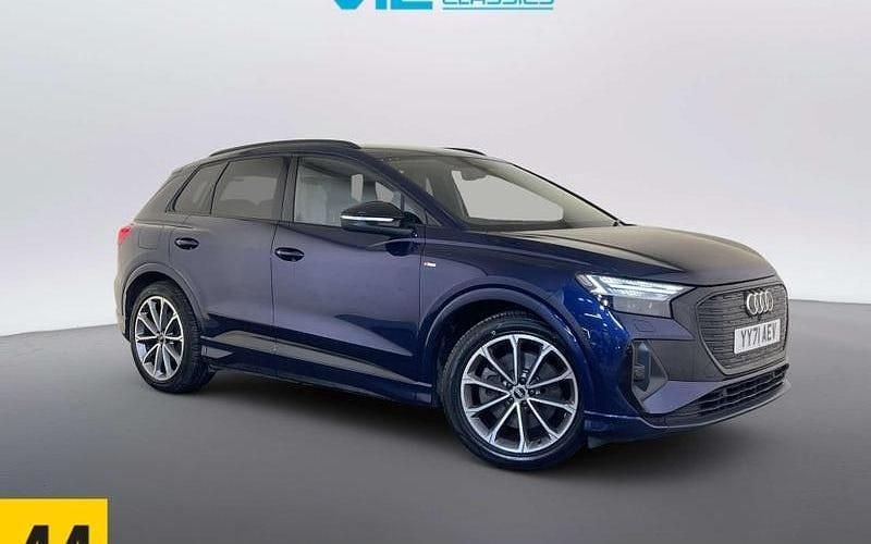 Used Audi Q4 e-tron Performance 219 kW (299 HP) 2021 Blue SUV