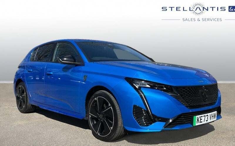 Blue Used 2024 Peugeot e-308 GTi Hatchback | £22,071 (Fair price) - Image 1/4