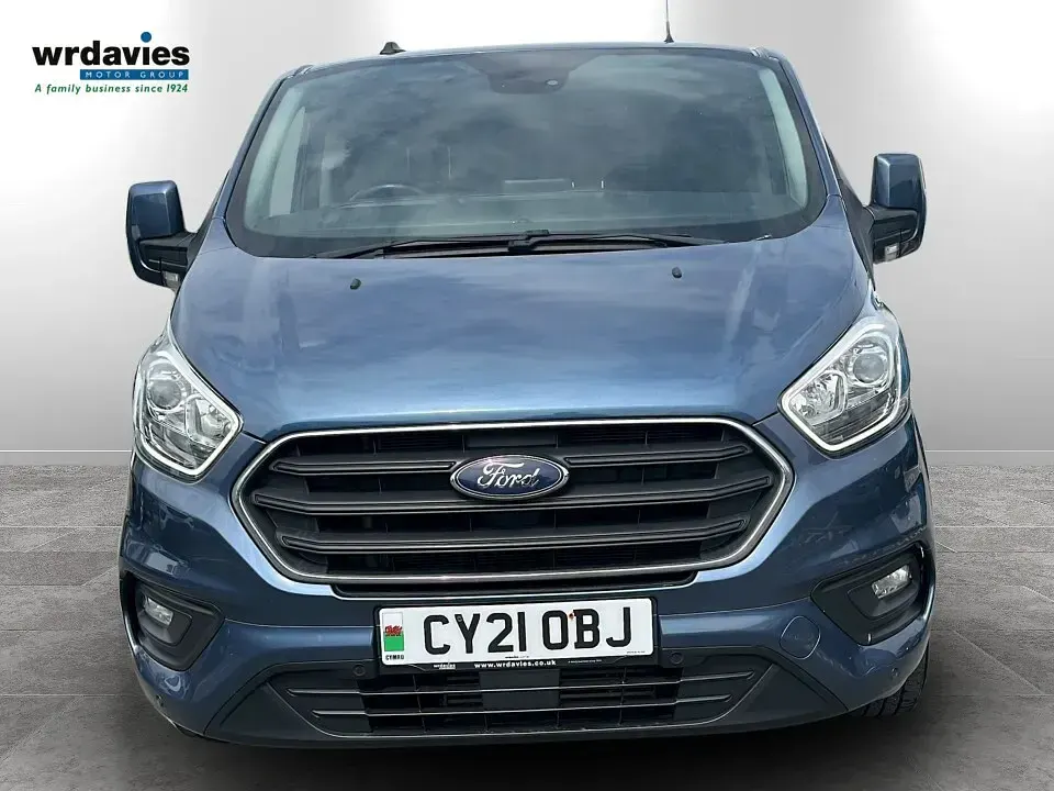 Used Ford Transit Custom Limited 130 HP (95 kW) 2021 Blue Van