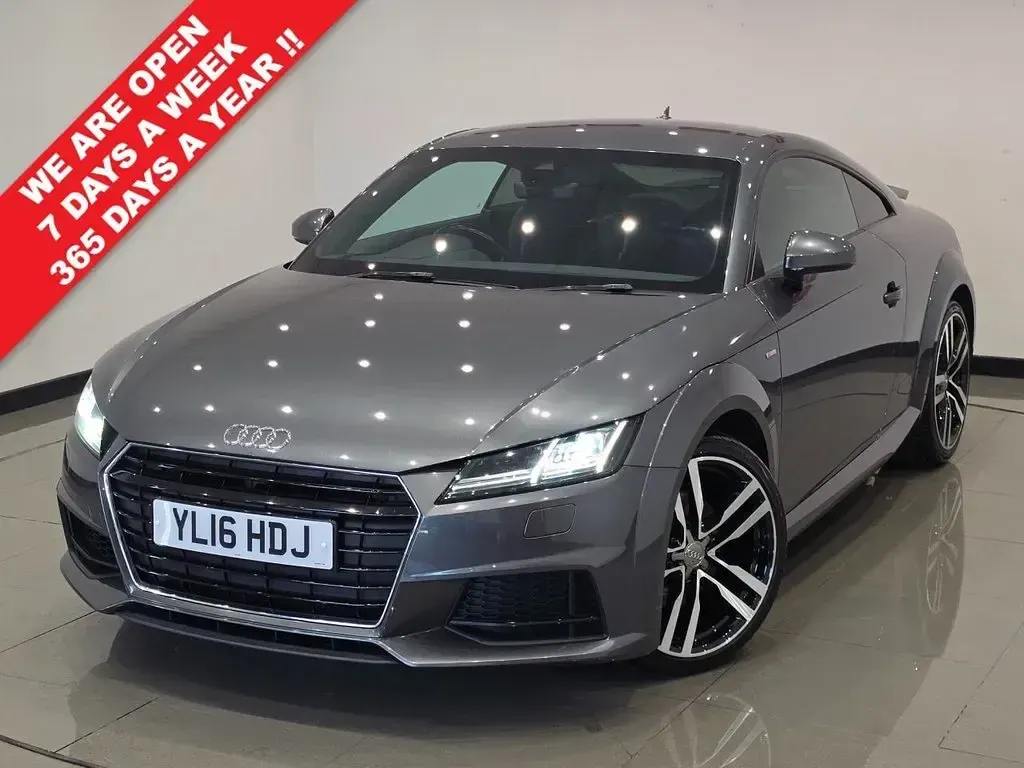 Used Audi TT S-Line 230 HP (169 kW) 2016 Grey Coupe